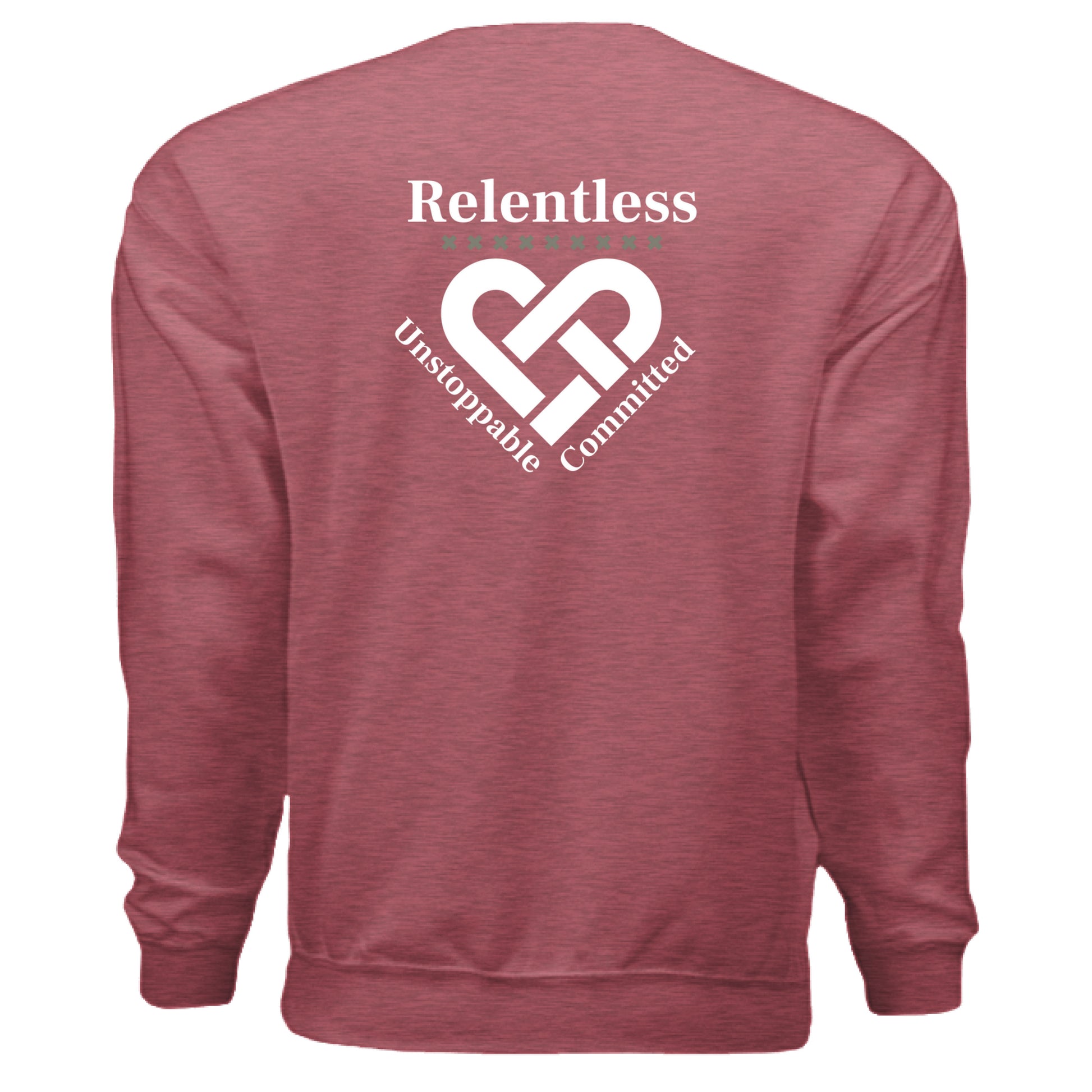 Heather Sport Scarlet Red - BACK