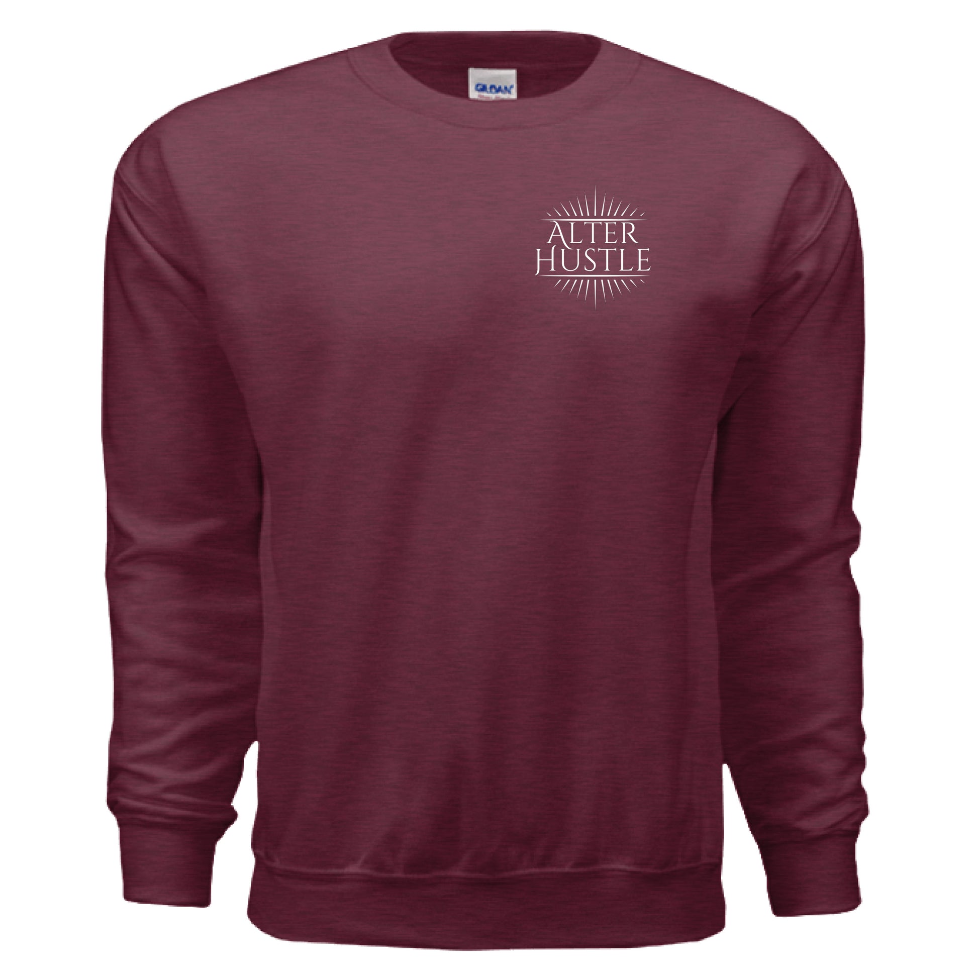 Heather Sport Dark Maroon - FRONT